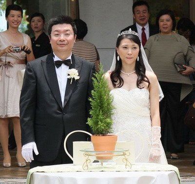 钟小江婚礼图片