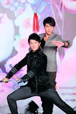 《大武生》首映 韩庚吴尊"男男之情"很单纯