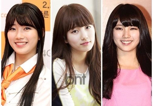 从左至右:郑秀晶,秀智, 姜智英从左至右:郑秀晶,秀智, 姜智英