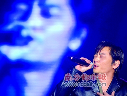 浪子歌手王杰广州开唱力求好声音(图)_影音娱乐_新浪网