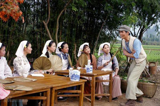 资料图片电视剧春蚕织梦第二批剧照4