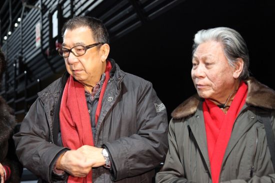 小剧场话剧不二门首演郭宝昌捧场图