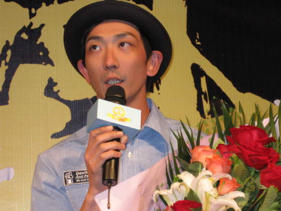 《战无双》万达见面会 李灿森自嘲是绿叶(图)_影音娱乐_新浪网
