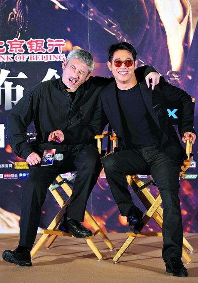 徐克与李连杰14年后携手再战江湖