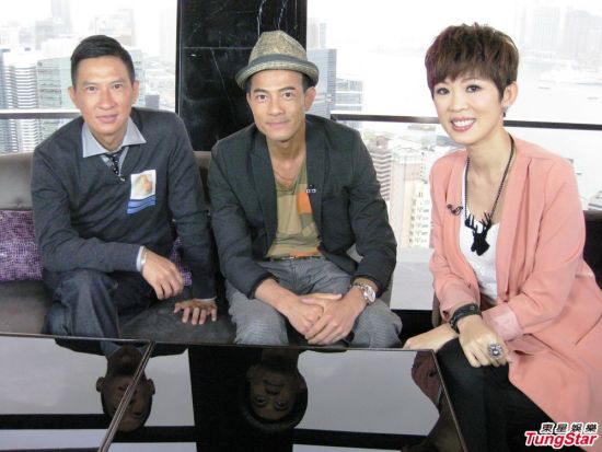 郭富城自夸身手好 张家辉期望再合作