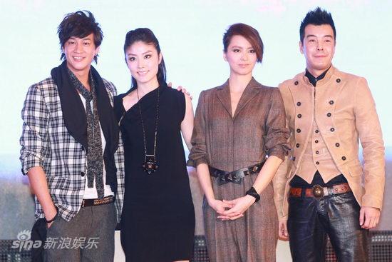 何润东陈慧琳等亮相