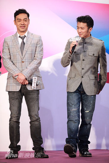 图文:《消失的子弹》发布-谢霆锋发言