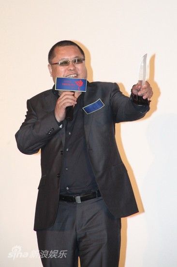 图文:《神探亨特张》首映- 导演高群书_影音娱乐_新浪网