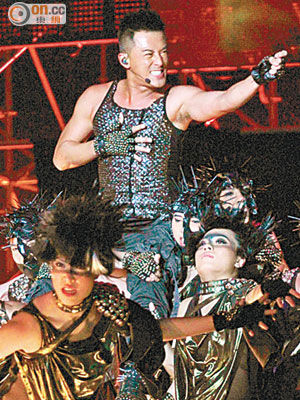 林峰演唱会肌肉图片
