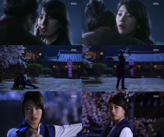 在昨日(4月16日)播出的mbc tv月火剧(周一周二播出的剧集)《九家之书