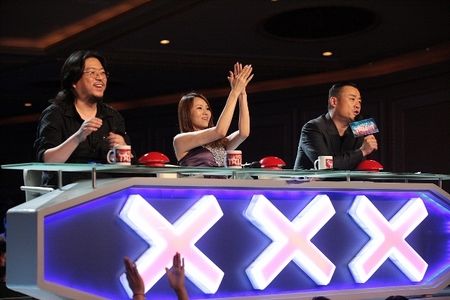 《中国达人秀》第一季的评委高晓松,伊能静和周立波