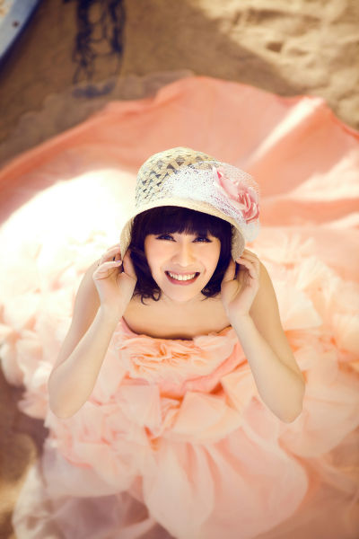 蒋林珊面向阳光乐观生活