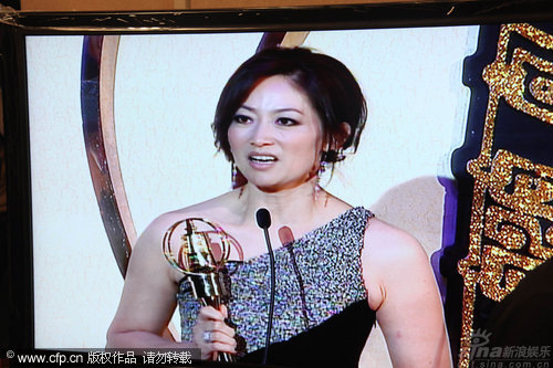 刘瑞琪获戏剧节目女主角奖新浪娱乐讯 第44届台湾电视金钟奖北京时间