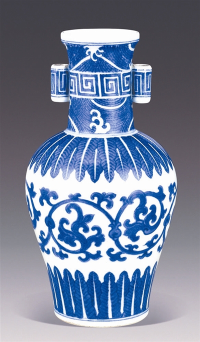 道光青花瓶将拍卖