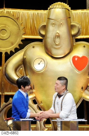 sbs综艺栏目强心脏蝉联了星期二晚收视排行榜冠军