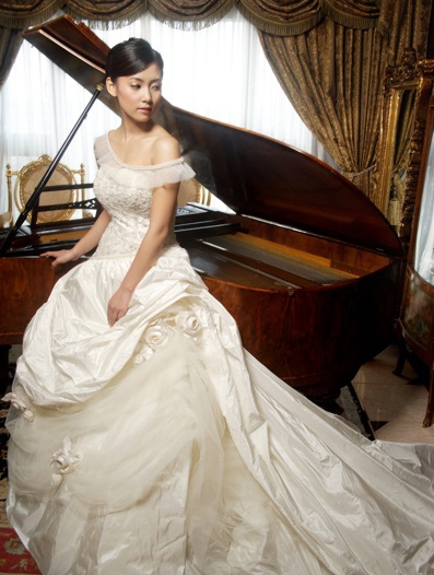 图文南相美婚纱写真曝光优雅知性
