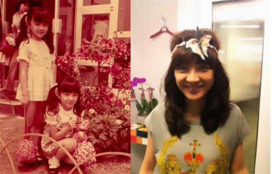 网友晒陈慧娴对比照笑容仍似顽童图