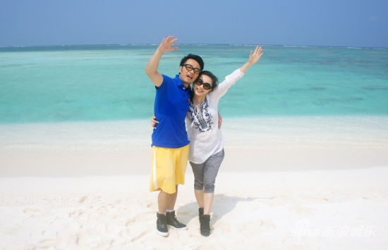 王铮亮与妻子文薇