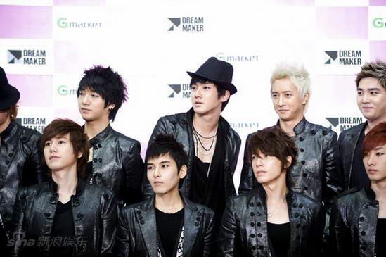 组图:super junior首尔开唱 模仿少女时代