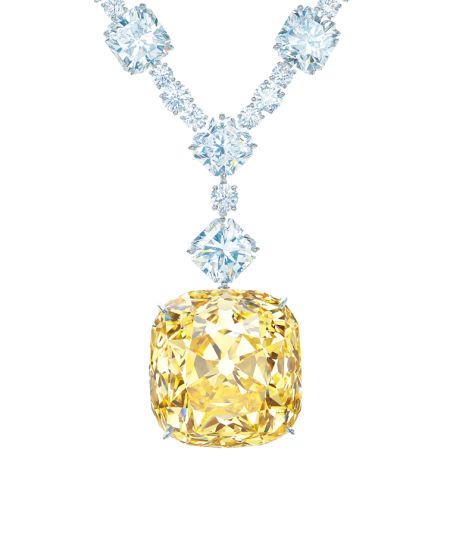 "蒂芙尼传奇黄钻"骄阳之光首度耀映中国 |蒂芙尼|传奇|钻石_新浪时尚