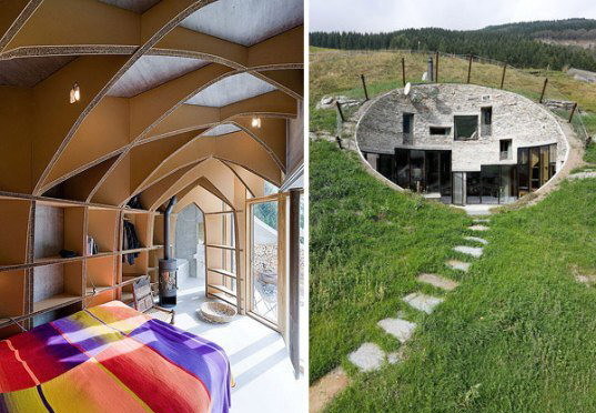 地下豪宅:像霍比特人般的安逸生活