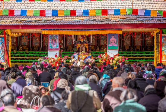宁玛昌列寺举行2015年藏民春季共修(图)