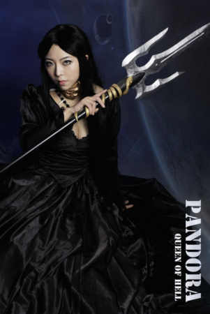 圣斗士星矢冥王篇cos死神潘多拉