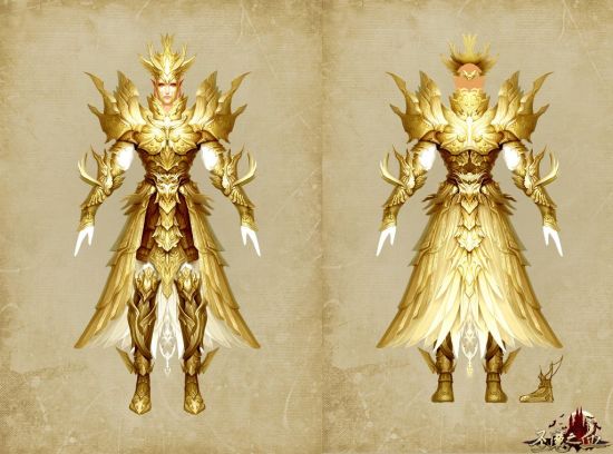 黄金圣衣圣魔之血四大职业金甲傍身