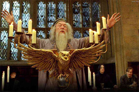 电影《哈利·波特》里巫师们会用各种法术