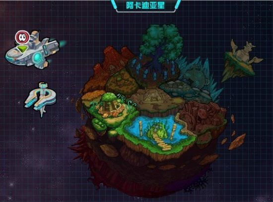 赛尔号Ⅱ太空探索将在阿卡迪亚星展开