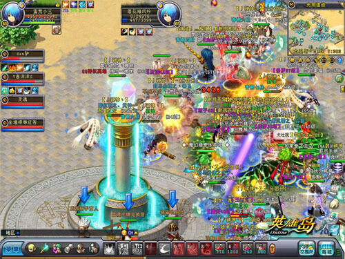 《英雄岛》新服火爆登场 海量奖励送不停