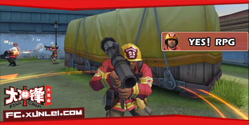 炸飞你 《大冲锋》rpg火箭炮游戏视频