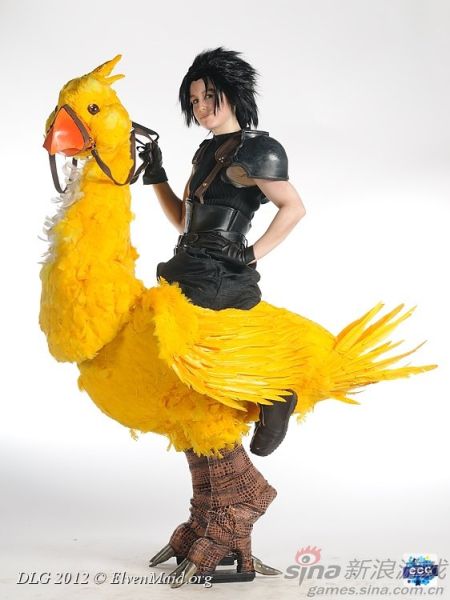 克劳德骑着陆行鸟