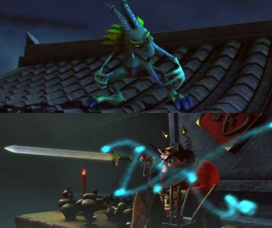 《钟馗》造型展示《钟馗》大电影和游戏一样选择了"钟馗捉鬼"作为重点