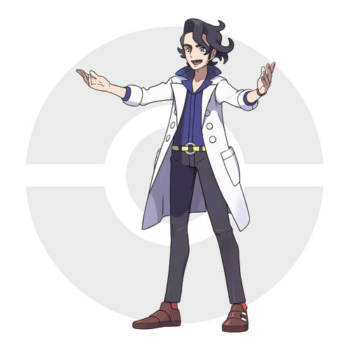 "我的名字是布拉达努,是卡洛斯地区的口袋妖怪博士!