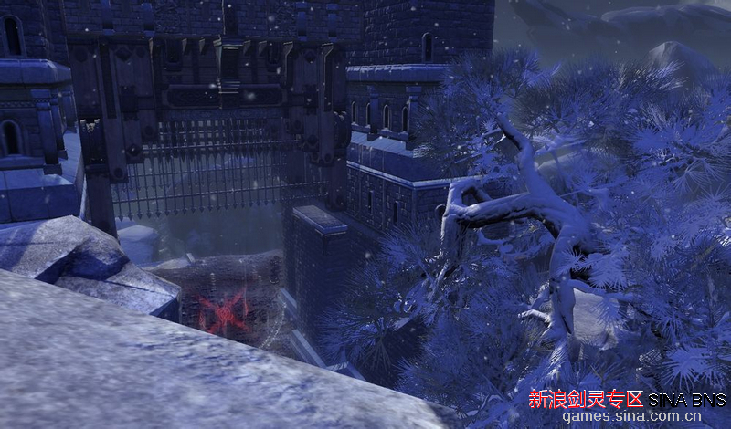 教你卡进剑灵白青山脉未开放地图飞月峰2