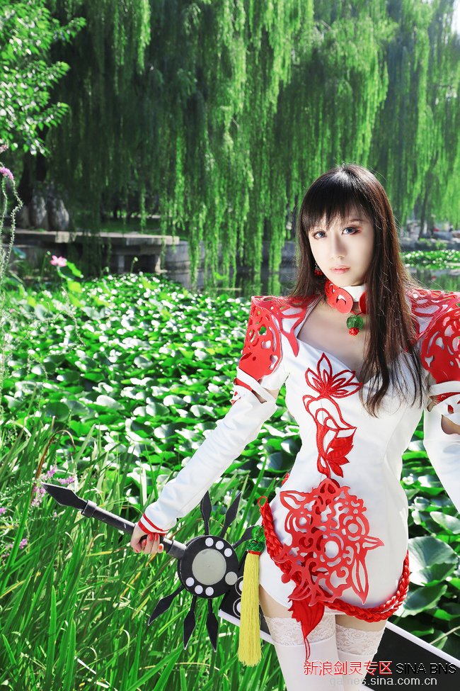 剑灵人族女剑士风华正茂时装cos大赏