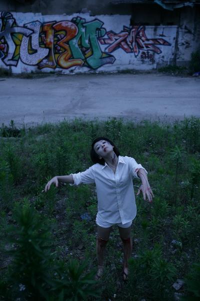 csol僵尸mm真人cos(户外篇)