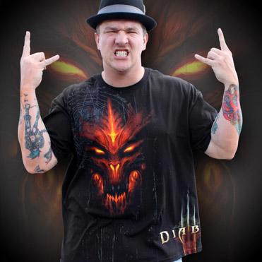 暗黑周边-diablo的头像t恤