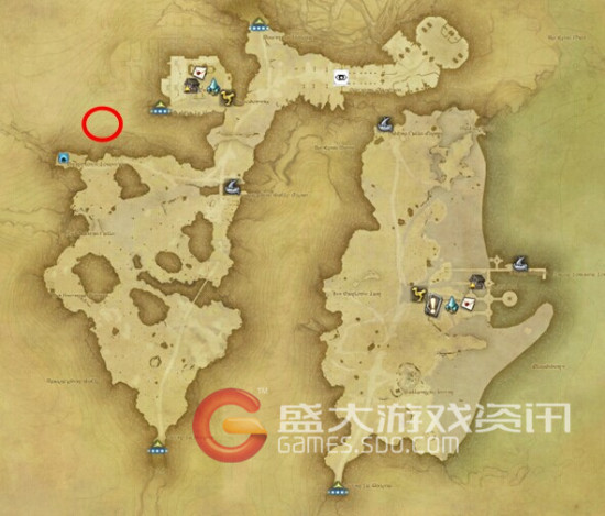 ff14海雾村地图图片