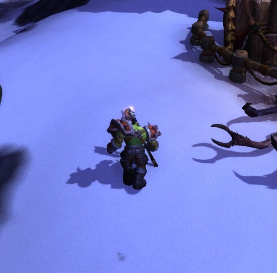 魔兽兽人板甲幻化:简约不简单 狂野硬汉风格