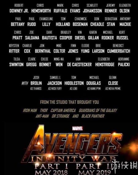 小罗伯特唐尼公布《复联3》演员名单?千万别当真!