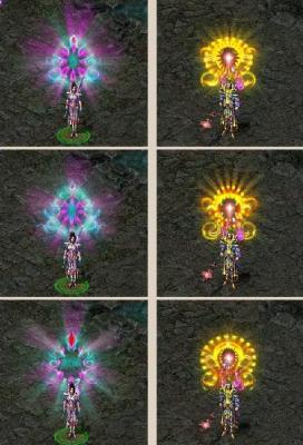 炫翻全场qq华夏神魔新光效抢先看