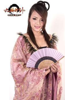 cj女秘书《六脉神剑》古装代言照发布