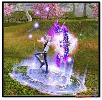 《完美国际》技能招式华丽秀羽芒篇