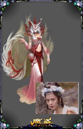 九尾狐妖vs玉面狐狸在《魔盗》中,大到boss,小到山野小怪,也可谓是