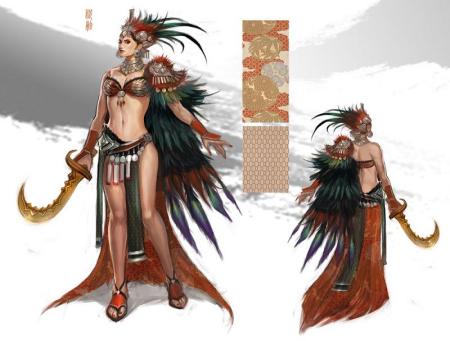 祝融夫人cos人设