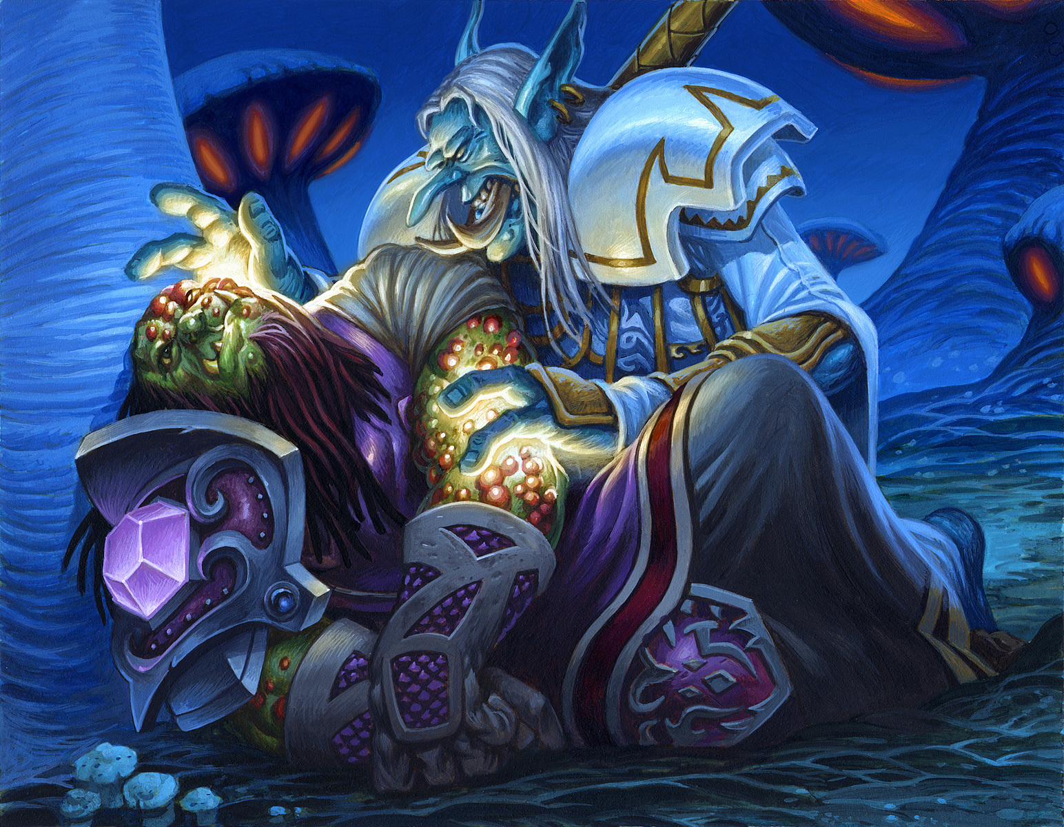 快来选壁纸吧 魔兽卡牌高清原画大赏(6)魔兽世界-5.