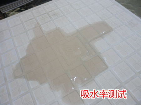 格莱美音乐瓷砖吸水率测试