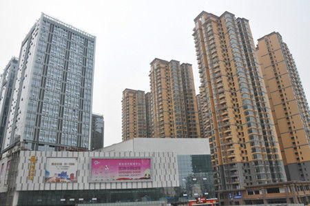 长虹缤纷时代广场实景图